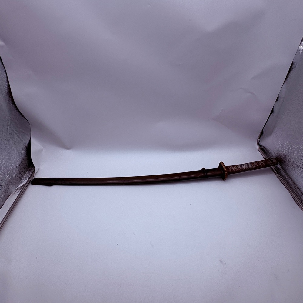 Japanese Type 95 Style NCO Military Sword Katana Scabbard Serial 000941